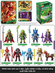 BLOKEES | Đồ Chơi Xây Dựng Tượng Giáp Cơ Học Guan Yu