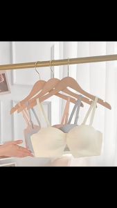 CS ชุดชั้นในไร้โครงแบบดันทรง บราไม่มีสายหนังครึ่งคัพ ไม่มีโครงลดความหย่อนคล้อย ny061 รองเท้าผู้หญิง เสื้อกันหนาว เสื้อใน เสื้อในผู้หญิง ชุดชั้นในหญิง