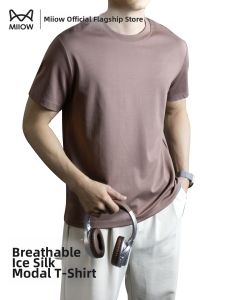 MiiOW | Mens Summer Quick Drying Ice Silk Modal Thin T-Shirt
