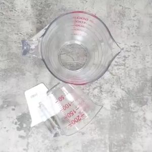 Cốc đong YOKO INOCHI (200ml hoặc 500ml) ly định lượng dung dịch dùng trong nấu ăn pha chế ca chia vạch nhựa nguyên sinh