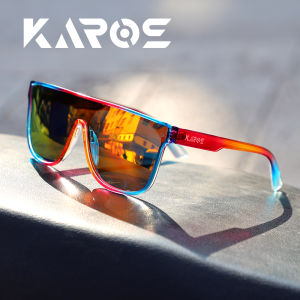 Karos Polarized Sunglasses UV400 Protection Running Climbing Mountain Cycling Fishing Camping Anti-Glare Sports Glasses YZ2014