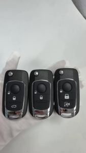 Vỏ Ốp Chìa Khóa Xe SUPERKEY Dành Cho Fiat 500 Doblo Bravo Ducato Qubo Grande Punto Lưỡi Khóa SIP22 2/3 Nút Kiểu Gập Đã Được Độ Chế