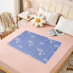 50x70cm Waterproof Washable Mattress Urine Mat for Baby Toddlers Cute Cartoon Bed Protector Diaper Bedding Urine Pads Cloth