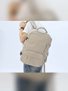 SG[Ready Stock]travel backpack Large capacity Laptop Backpack dry and wet separation portable suitable for business travel waterproof Oxford cloth Independent shoe compartment