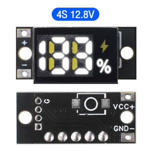 1S 2S 3S 4S Mini Battery Level Indicator Module LED Digital Display Lithium Iron Phosphate Battery Meter Capacity Gauge