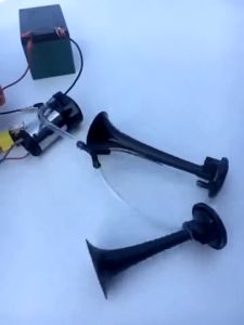 24V & 12V Air Horn Compressor: Enhance Your Vehicle's Warning Sound