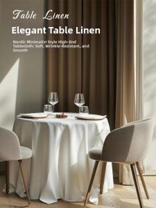 AKS | Thick Custom Made Luxury Home Tablecloth