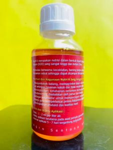 Pupuk cair NUTRI K K20 35% Bebas chlor isi 500ml AGRO SENTOSA MANDIRI indonesia