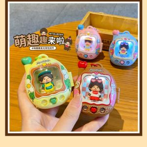 Disney | Genuine Moshchi Light-Up Portable Bag Keychain Cute Creative Electronic Backpack Charms Couple Key Ornaments