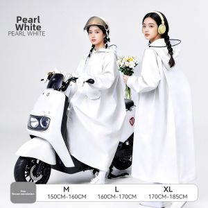 RAINCATO | Heavy Rain Protection Electric Scooter Raincoat Long