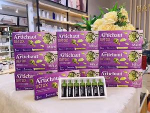 Thải độc gan Extra Artichaut Detox Hàng Pháp - Hộp 7 ống