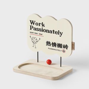 Wozoom จานเก็บของตกแต่งหน้าบ้านแบบโมเดิร์น จัดระเบียบในร่ม ตกแต่งห้องรับแขก วัสดุไม้ งานฝีมือทำมือ