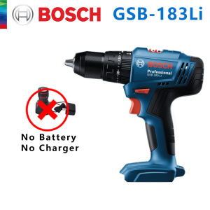 Bosch | Bosch Electric Drill GSB183-LI Screwdriver Cordless Brush Impact Drill 56Nm Torque Multi-Use Power Tools for Wood Stone Metal
