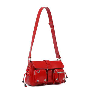 Women Shoulder Bag Fashion Multiple pockets Locomotive style Bag