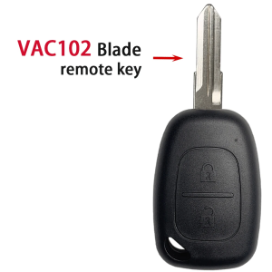 SUPERKEY OEM Chip PCF7946AT 433MHz 2 Buttons Remote Car Key For Renault Traffic Master Kangoo Movano Vivaro NE73 VAC102 Blade