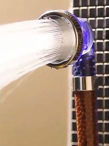 Kepala Shower Head Ion SPA Ionizer Healthy Crystal Selang