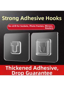 JXinJie | Traceless Hook Adhesive Fastener Transparent Plastic