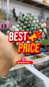 สร้อยแขนหยกเจไดต์ ขนาด10มิล