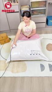 Túi Hút Chân Không Đựng Quần Áo Chăn Gối Modeco. Giúp Tiết Kiệm Không Gian Tránh Ẩm Mốc Và Bụi Bẩn