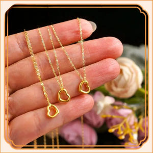 18K สร้อยอิตาลี ทองคำแท้ ( au750 )สร้อยคอ O-word รักคัตเอาท สินคเก็บเงินปลายทางได้