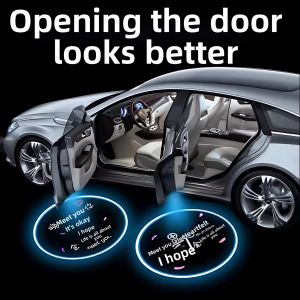 Huayu | Door Welcome Light Projector Ambient Sensing Floor Lamp for Car