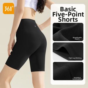 361° | Womens Close-fitting Yoga Shorts 20cm Length