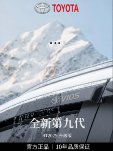 HANNENGDA | Toyota Vios Rain Visors Wind Deflectors