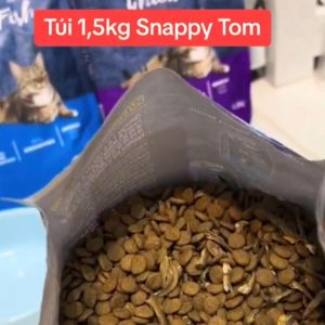 Thức ăn Hạt Snappy Tom cho Mèo 1.5kg (Nhập khẩu Thái Lan) mix cá thịt sấy