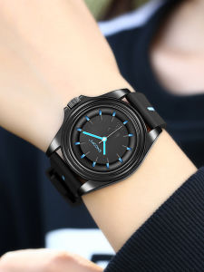 Snoopy Brand Childrens Student Watch Simple and Low key Exam Essential 3ATM Waterproof Quartz Watch Silicone Band