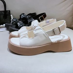 COD 1282 QUINN Sandal Wedges Wanita Import Premium