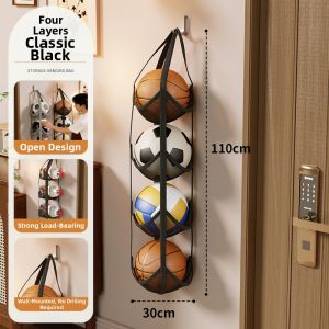 WUBUWEI | Sports Equipment Storage Bag Shelf