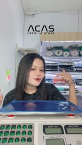 ACAS - 829S  40Kg / 200Gr Timbangan Duduk Digital Jinjing Gagang Tangan Meja Double Display Laundry Sayur Buah Telur Sembako Paket Ekspedisi Murah Garansi Electronic Computing Scale 40 kg / 200 gr