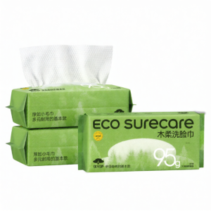 ECO SURECARE | Thick Disposable Drawstring Face Towel For Baby