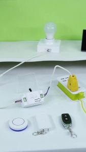 SIXWGH | RF 433Mhz Smart Wireless Switch Remote Controller 100-250V 10A Relay - Electronic Device Control