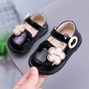 Soft Bottom Baby Girls Walking Shoes Single Shoes