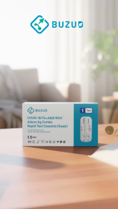BUZUD 5-in-1 Respiratory Virus Detection Kit Reliable Accurate Simple Clear Instructions Registered Medical Device