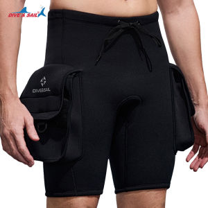 3MM Diving Shorts Snorkeling Large-pocket Warm Diving Pants Snorkeling Surfing Sailing Diving Equipment