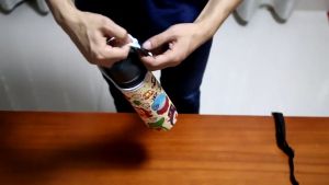 Tas Botol Termos Anak & Portable Selempang Kartun Universal