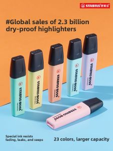 STABILO | Fluorescent Night Glow Student Marker Pen