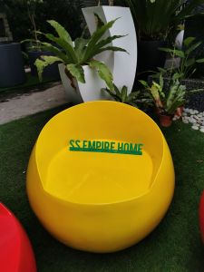 Table Chair ACE TC1 Fiberglass Seat Outdoor Balcony Lounge Garden Courtyard Hotel Guest House Furniture Taman Kerusi
