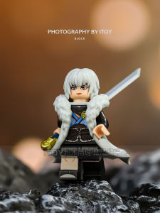 Original White Boss MK Series Miniature Model Assembly Toy Collectible Figurine DIY Popular Building Blocks Plastic Toys