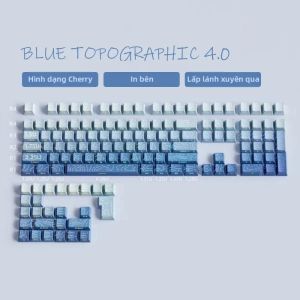 Bộ Keycap PBT Khắc Cạnh 4.0 Mới Năm 2026 97 Phím Chiều Cao Cherry Tương Thích Với Bàn Phím Cơ Switch Từ Tính Tùy Chỉnh
