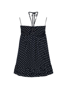 Weekend hub | Polka Dot Halter Two-way Dress A-line
