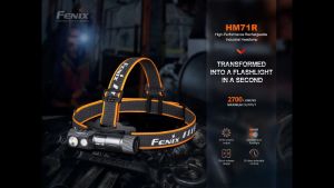 Đèn pin đội đầu FENIX HM71R độ sáng 2700 lumen chiếu xa 230m pin 21700 5000 mah sạc USB-C