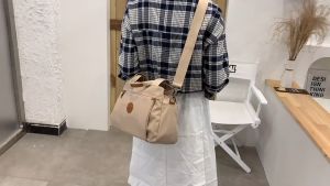 Túi xách nữ vải canvas thời trang cao cấp phong cách cá tính mới