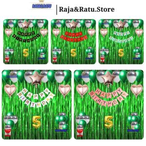 Paket Set Pesta Ulang Tahun Dekorasi Happy Birthday Anak-anak Cowok Dan Cewek Dekorasi Ultah Simple