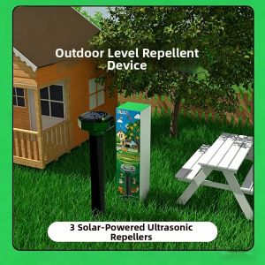 YIPINSHENYI | Solar Ultrasonic Toad Repeller