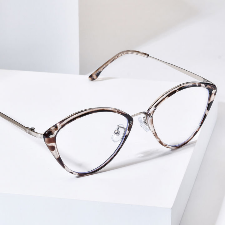 NIANZHEN TR90 Hợp Kim Kính mắt khung phụ nữ mắt mèo thiết kế thương ...