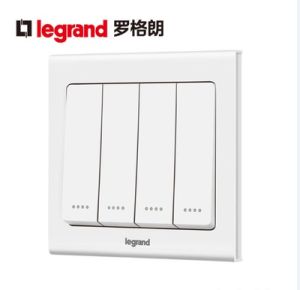 Legrand สวิตช์ซ็อกเก็ตคอมพิวเตอร์ห้ารู Usb Outlet 86 ประเภทใช้ในบ้าน เรียบหรู Osmanthus สีขาว ประดับคลาสสิก ดีไซน์