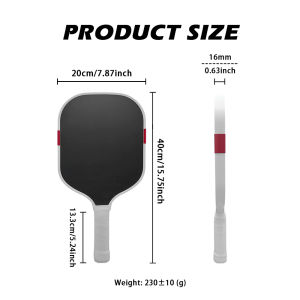 BOOM  Hot‑Pressed Pickleball Paddle 5th‑Gen EPP Foam Core T700 Carbon Fiber Textured Surface for Extra Spin